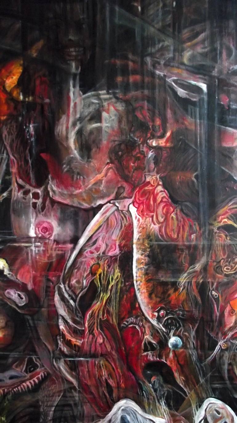 Original Abstract Expressionism Other Painting by Safir Rifas