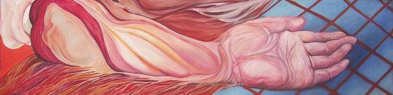 Original Abstract Expressionism Religion Painting by Safir Rifas