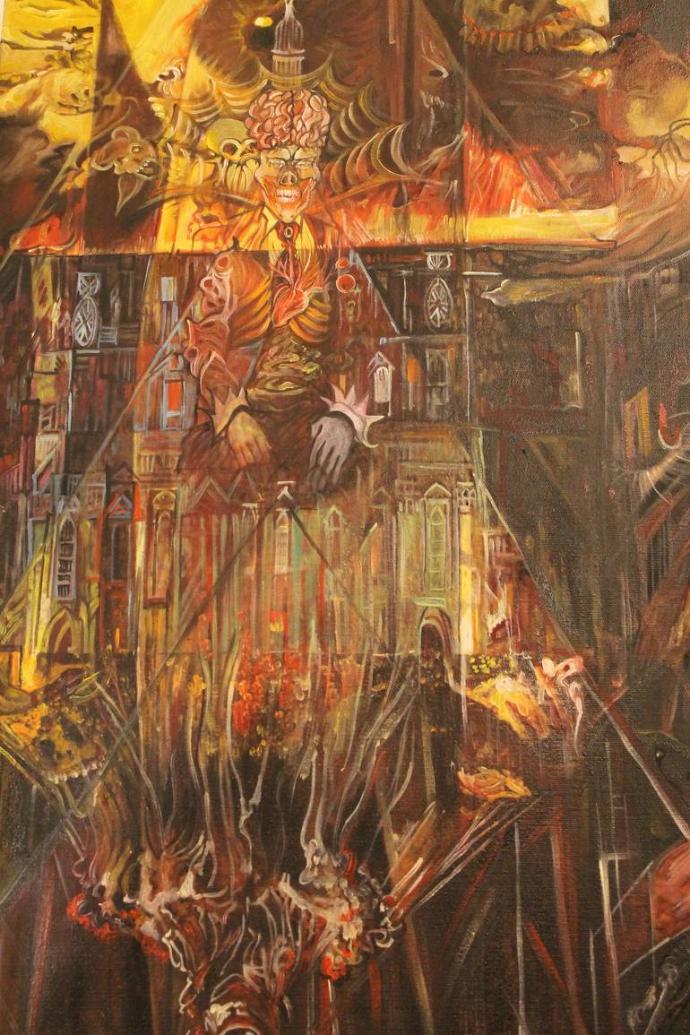 Original Realism Religious Painting by Safir Rifas