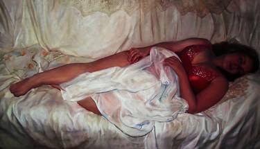 Print of Figurative Erotic Paintings by SAFIR RIFAS