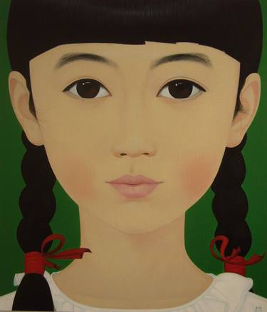 Original Children Painting by Wellington Gallery Hong Kong