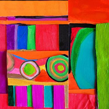Original Abstract Mixed Media by Brigite OURY
