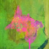 Vert et rose M25 by Brigite OURY