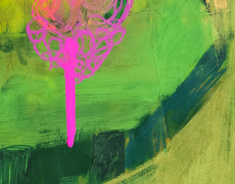 Original Contemporary Abstract Mixed Media by Brigite Oury