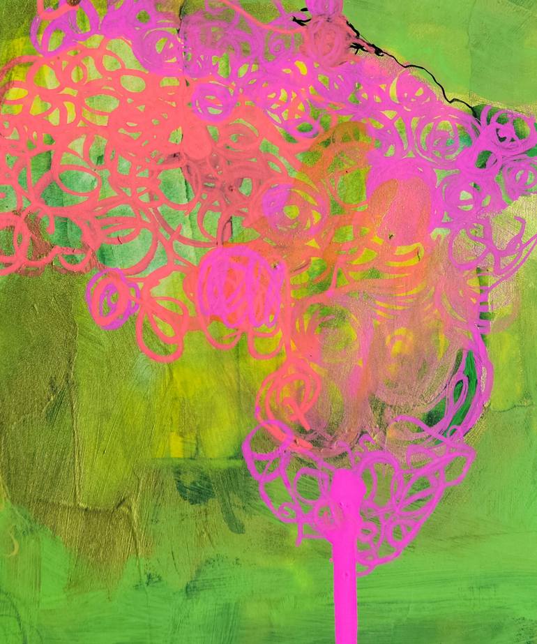 Original Contemporary Abstract Mixed Media by Brigite Oury