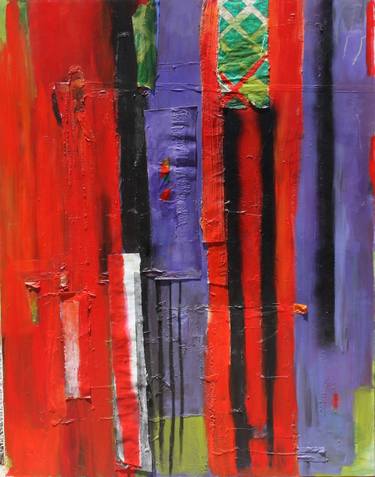 Original Abstract Paintings by Brigite OURY