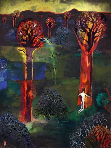 Saatchi Art Artist Emma Vakarelova; Paintings, “So sing, you birds!” #art