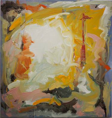 Original Abstract Expressionism Light Painting by Sorayya Martin