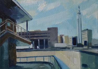 Print of Figurative Cities Paintings by Chris Haywood