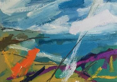 Original Abstract Landscape Paintings by Chris Haywood