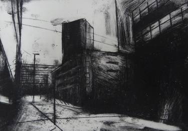 Print of Abstract Cities Printmaking by Chris Haywood