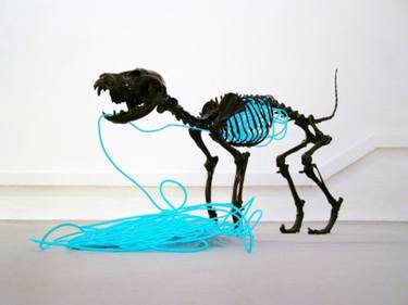 Original Pop Art Animal Sculpture by David A Smith