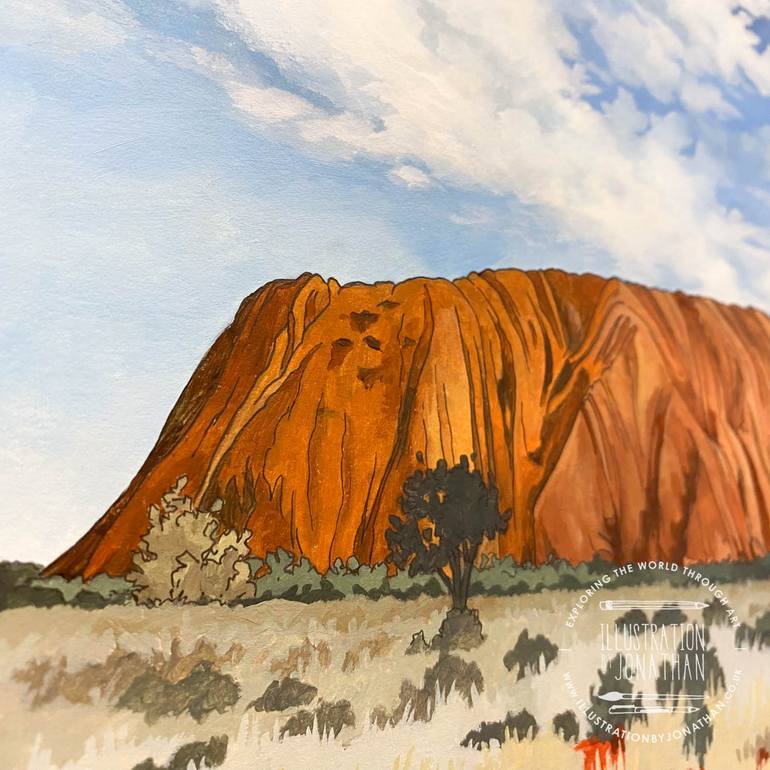 Original Contemporary Travel Painting by Jonathan Chapman