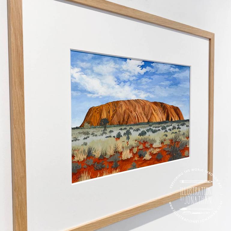 Original Contemporary Travel Painting by Jonathan Chapman