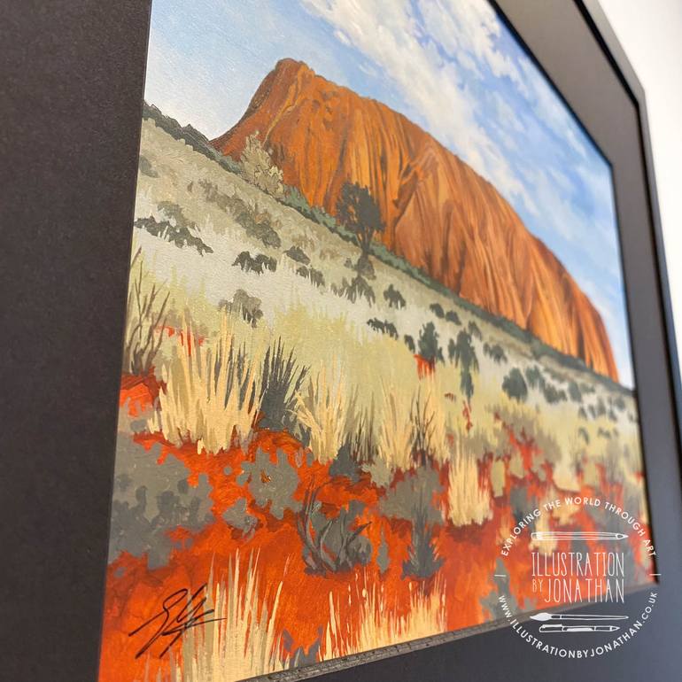 Original Contemporary Travel Painting by Jonathan Chapman