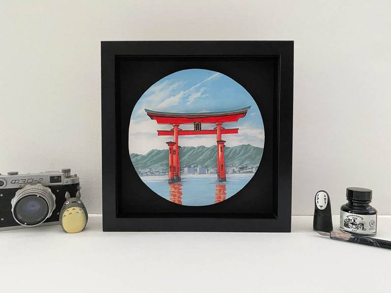 Original Expressionism Travel Painting by Jonathan Chapman