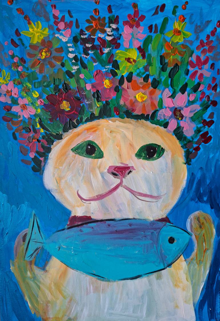 Original  Painting by teslya valentyna