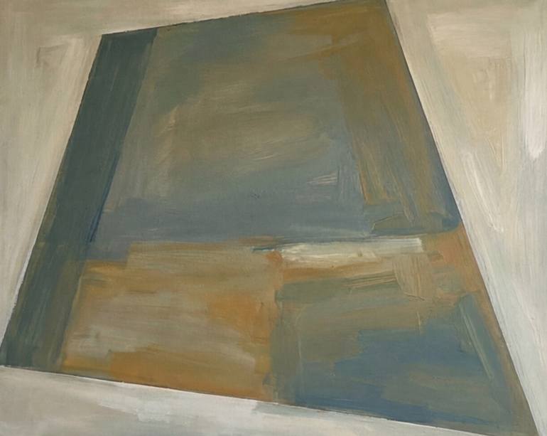 Fading Currents of Stillness Original Painting by irina krassilova