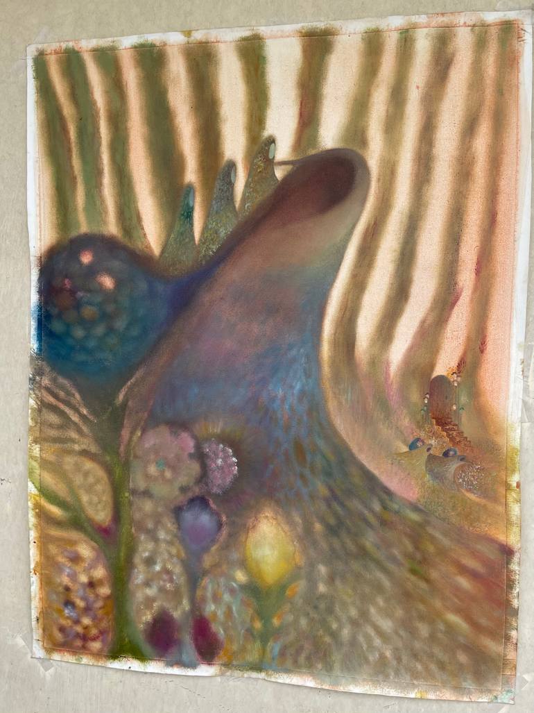 Original Contemporary Botanic Painting by Aditi Badola