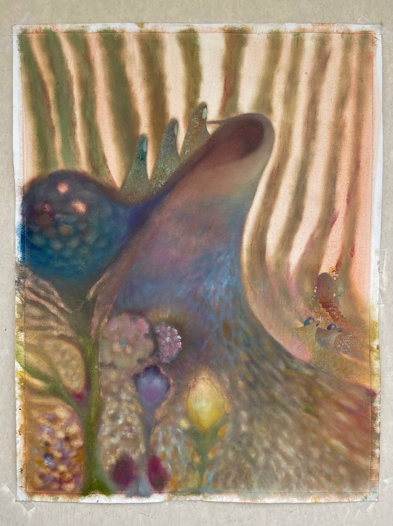 Original Contemporary Botanic Painting by Aditi Badola