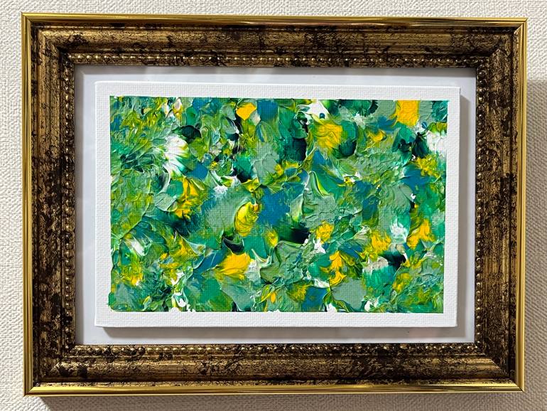 Original Abstract Painting by Minako Yamaoka-Tojo