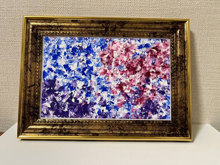 Original Abstract Painting by Minako Yamaoka-Tojo