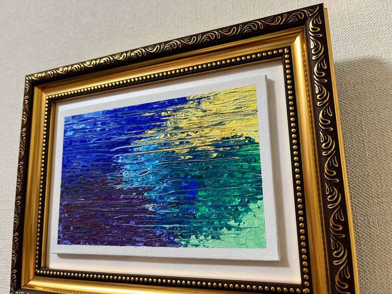 Original Abstract Painting by Minako Yamaoka-Tojo