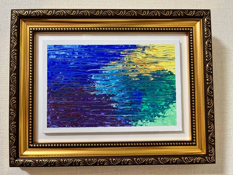 Original Abstract Painting by Minako Yamaoka-Tojo