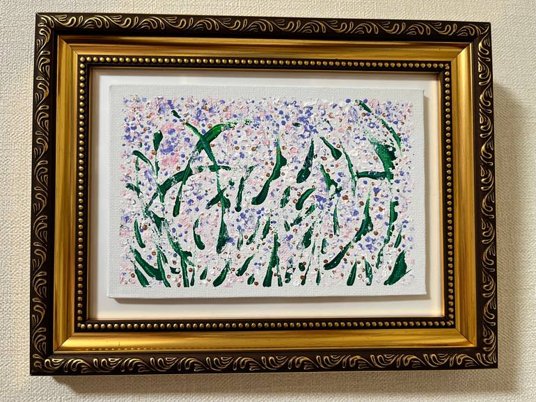 Original Abstract Painting by Minako Yamaoka-Tojo