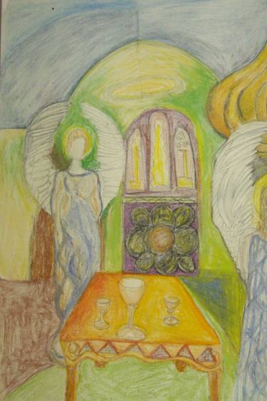 Original Religious Drawings by josephine guida