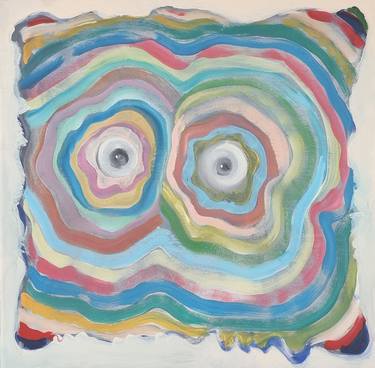 Original Surrealism Abstract Painting by Viktor Kadza Jr