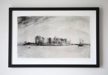 Landscape in Winter Garb (Resinotype on silver) - Limited Edition of 30 thumb
