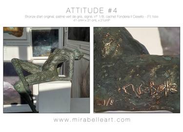 Original Art Deco Body Sculpture by Murielle Velay-Michel alias MIRABELLE