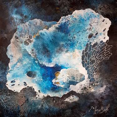 Original Abstract Painting by Murielle Velay-Michel alias MIRABELLE