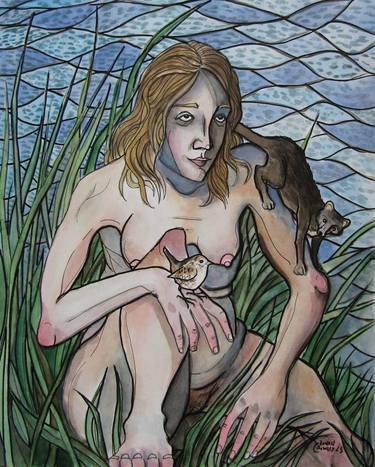 Print of Erotic Paintings by Ronan Crowley