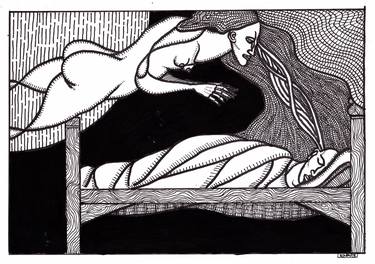 Print of Erotic Drawings by Ronan Crowley