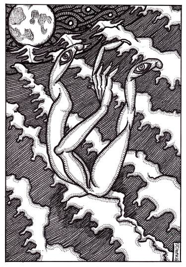 Print of Surrealism Seascape Drawings by Ronan Crowley