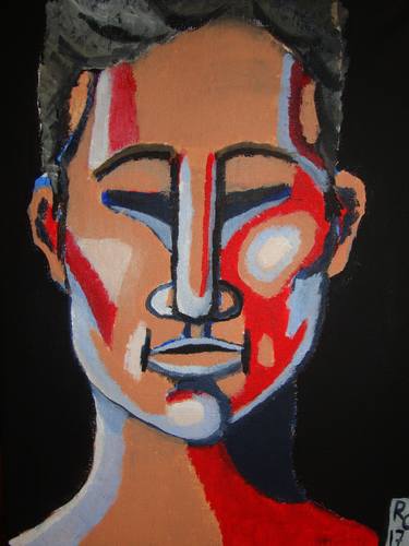 Print of Expressionism Portrait Paintings by Ronan Crowley