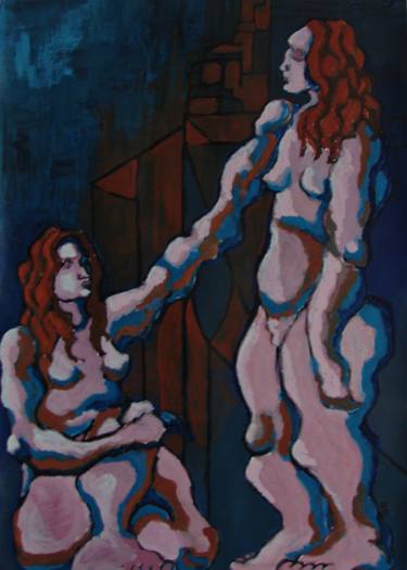 Print of Figurative Erotic Paintings by Ronan Crowley