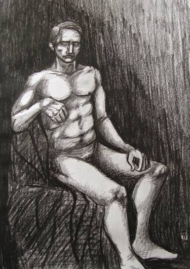 Print of Figurative Nude Drawings by Ronan Crowley