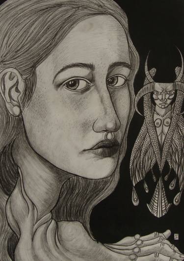 Print of Surrealism Mortality Drawings by Ronan Crowley