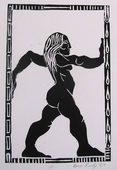 Print of Figurative Classical mythology Printmaking by Ronan Crowley