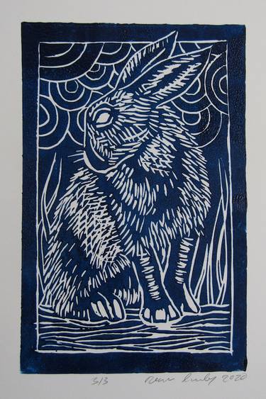 Print of Expressionism Animal Printmaking by Ronan Crowley