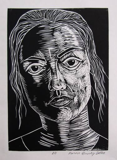 Print of Portrait Printmaking by Ronan Crowley