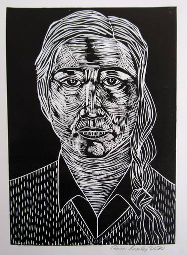 Linoprint. thumb