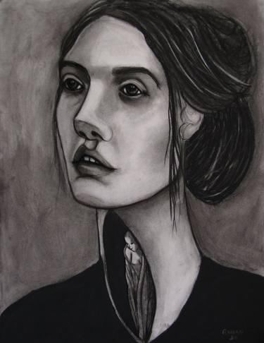Print of Realism Portrait Drawings by Ronan Crowley