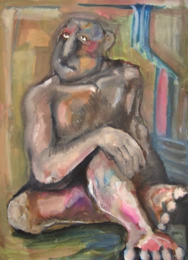 Print of Nude Paintings by Ronan Crowley