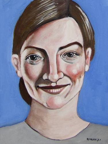 Print of Portraiture Women Paintings by Ronan Crowley