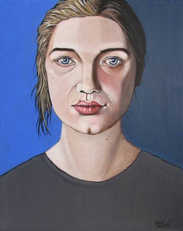 Print of Portraiture Portrait Paintings by Ronan Crowley