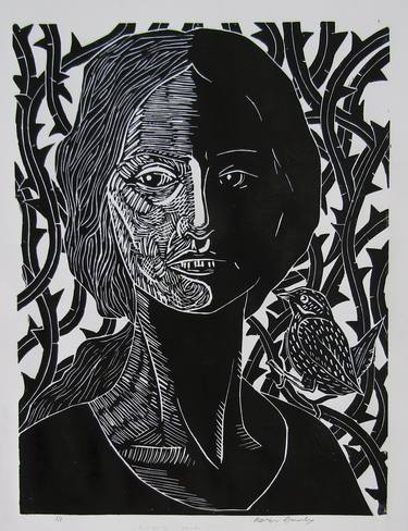 Print of Expressionism Women Printmaking by Ronan Crowley